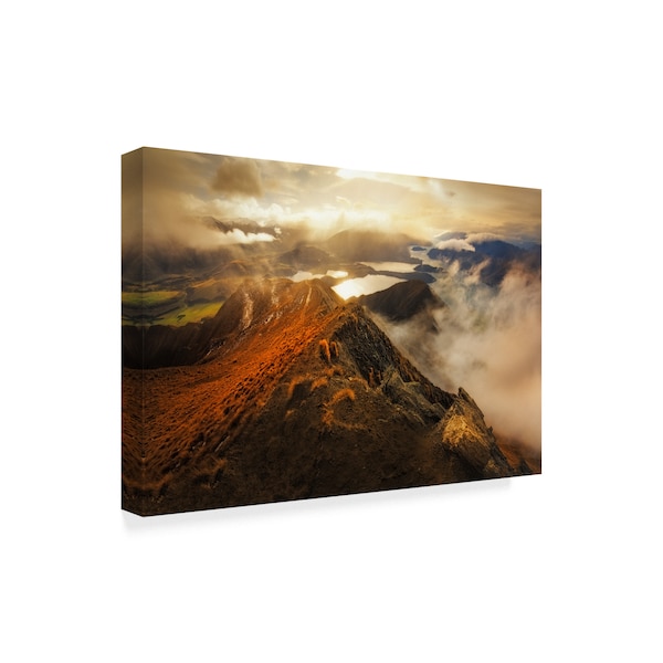 Yan Zhang 'Roys Peak Mountain' Canvas Art,16x24